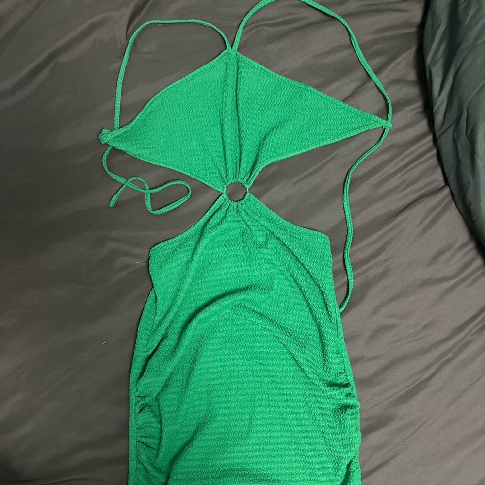Green dress